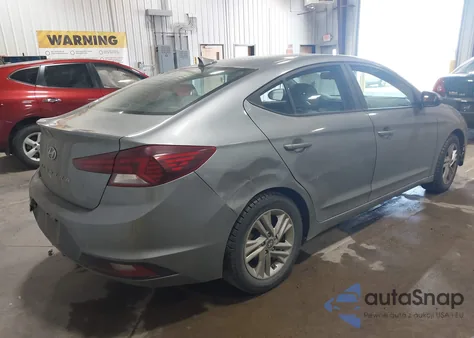 2019 Hyundai Elantra Sel из США, поврежденный, VIN KMHD84LF7KU736832